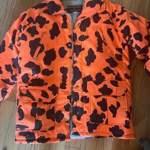 Game Hide hunters orange camo jacket